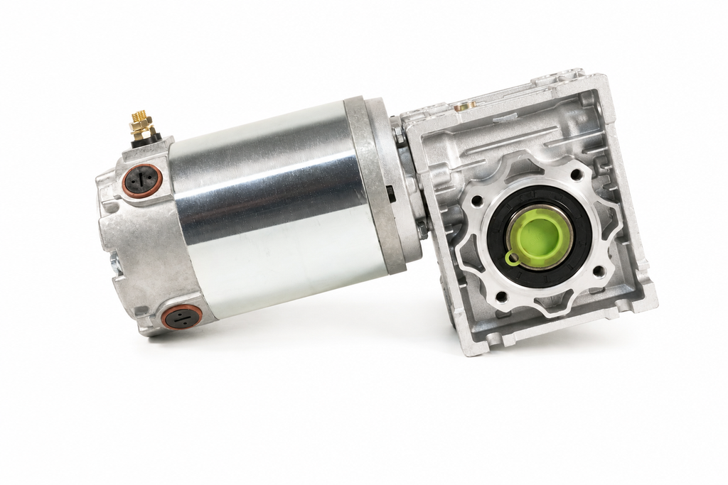 MOTORIDUTTORE 24V 700W 60RPM 71B14 DC MAGNETI PERMANENTI COPRI SCOPRI TELONI