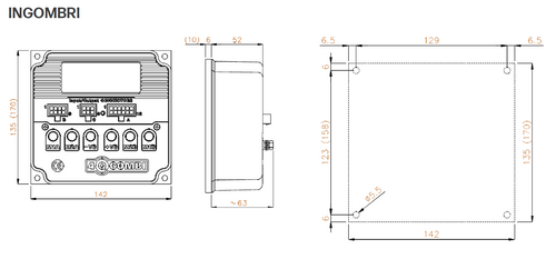 CONTROLLER 4Q COMBI 150 - Gestione 2 motori