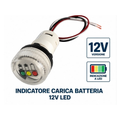 Indicatore elettronico batteria BLM12V, versione 12V a LED