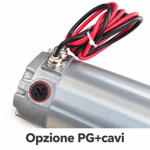 Opzione PG+cavi per motori elettrici serie D, E, M e L