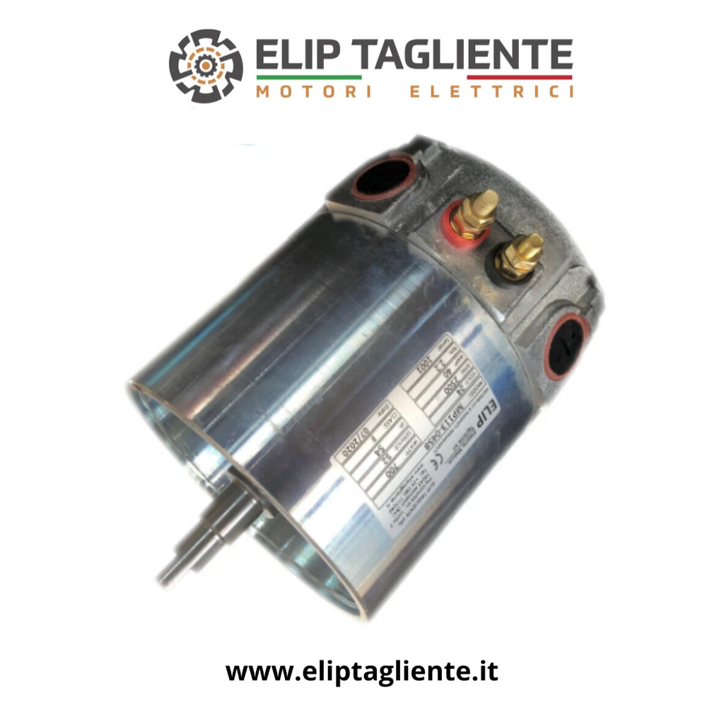 Motore elettrico DC 24V 250W CFR MP113.0191 su sfondo bianco